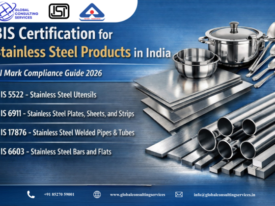 BIS Certification for Stainless Steel Products in India: Complete Guide for Manufacturers (2026)