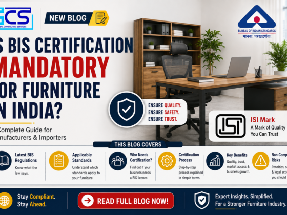 Is BIS Certification Required for Furniture in India?